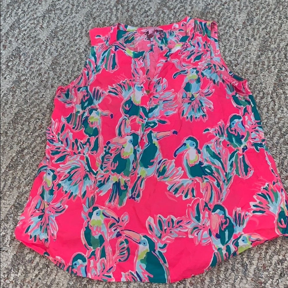 Lilly Pulitzer Stacey (?)  top